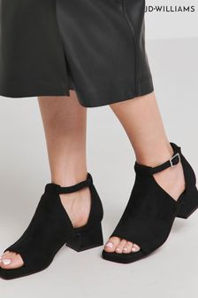 Women s Shoes Black Peep Toe Footwear Next Malta