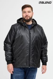 Blend Big & Tall Black Lightweight Padded Coat (AL2492) | $77