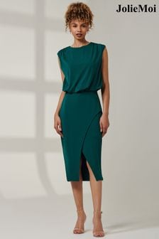 Dresses Jolie Moi Green Workwear Next Luxembourg