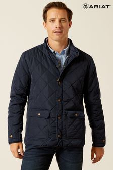 Mens fitted quilted jacket 2025