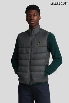 Lyle & Scott Grey Wadded Gilet (AL3051) | $171