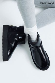 River Island Black Casual Boots Next Luxembourg