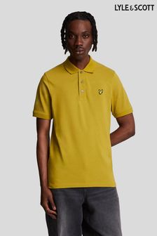 Lyle & Scott Gold Plain Polo Shirt (AL3441) | €79