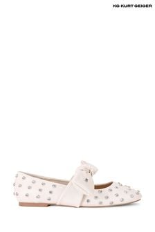 Kg Kurt Geiger Cream Master Stud2 Pumps (AL3738) | 62 ر.ع