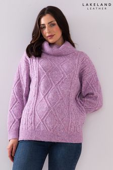 Women s Jumpers Lakeland Clothing Long Sleeve Roll Neck Knitwear Next Luxembourg