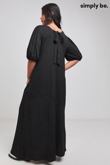 Simply be black maxi dress on sale