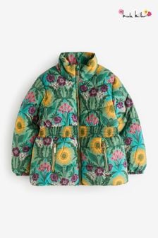 Nicole Miller Girls Green Printer Puffer Jacket (AL5877) | €80 - €93