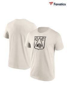 Fanatics 100% Cotton Derby County Distressed Retro Graphic White T-Shirt (AL5969) | $35