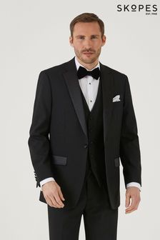 Skopes Black Classic Fit Cavendish Dinner Suit Jacket (AL6119) | $223