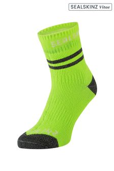 Sealskinz Yellow Mautby Waterproof Warm Weather Ankle Length Socks With Hydrostop (AL6621) | $57