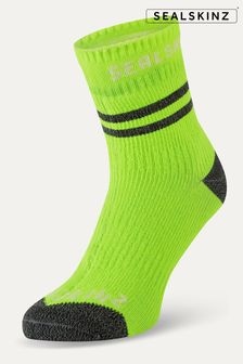 Sealskinz Yellow Mautby Waterproof Warm Weather Ankle Length Socks With Hydrostop (AL6621) | $57