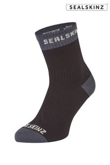 Sealskinz Wretham Waterproof Warm Weather Ankle Length Black Socks (AL6624) | 190 zł