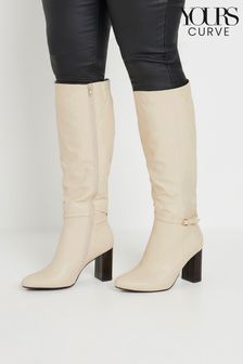 Yours Curve Extra Wide Fit Heeled Knee High Boots (AL6898) | €70