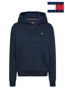 Tommy Jeans Blue Flag Hoodie (AL7199) | $111