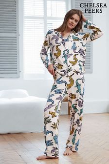Women s Pyjamas Chelsea Peers White Loungewear Next Qatar