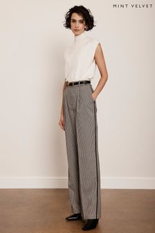 Mint Velvet Check Side Stripe Trousers (AL8159) | 184 €