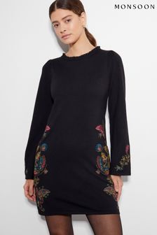 Monsoon wool dress top