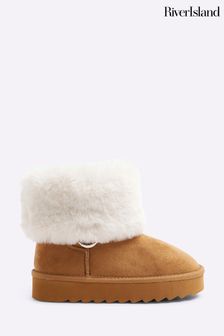 Next girls brown boots store