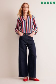 Boden High Rise Wide Leg Jeans (AL8937) | ₺ 4.288