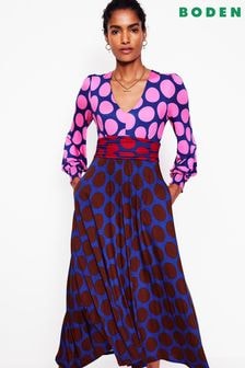 Boden Pink Daphne Jersey Maxi Dress (AL9515) | $188