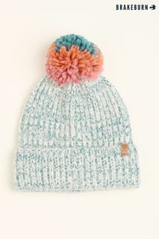 Brakeburn Green Multi Col Pom Knitted Beanie (AL9740) | $46