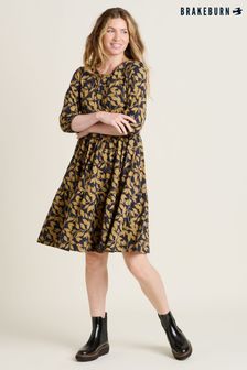 Brakeburn Gold Charlotte 100% Cotton Dress (AL9922) | €87