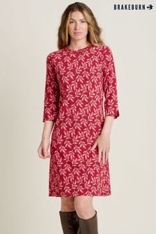 Brakeburn Red Autumn Breeze 100% Cotton Dress (AL9932) | 315 zł