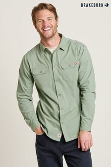 Brakeburn Green 100% Cotton Shirt (AM0044) | $94