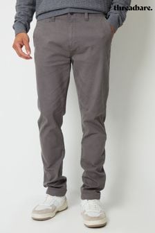 Grau - Threadbare Slim Fit Canvas Trousers With Stretch (AM0240) | 41 €