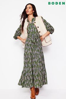 Women s Petite Boden Maxi Round Neck Dresses Next Luxembourg