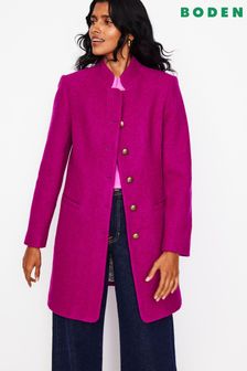 Next lilac boucle coat store