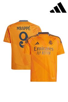 Adidas Kids Real Madrid Away Shirt 2024-25 Mbappe 9 Printing (AM1568) | 418 LEI