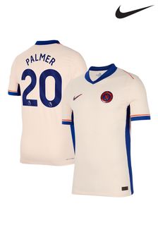 Nike Cream Chelsea Dri Fit Adv Away Match Shirt 2024-25 Palmer 20 Printing (AM1580) | $223