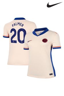 Nike Cream Womens Chelsea Away Stadium Shirt 2024-25 Palmer 20 Printing (AM1679) | 52,040 Ft