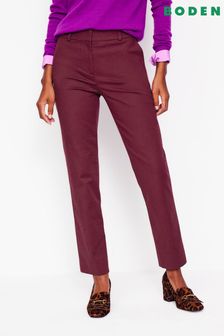 Boden Purple Richmond 7/8 Trousers (AM1706) | TRY 3.282