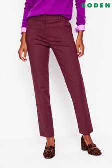 Boden Purple Richmond 7/8 Trousers (AM1706) | $129