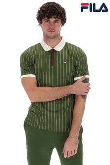 Fila Green BB1 Striped 100% Cotton Polo Shirt (AM2098) | kr950