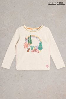 White Stuff 100% Cotton Woodland Graphic T-shirt (AM2542) | 23 €