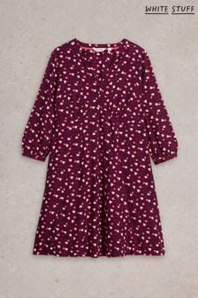 White Stuff Purple Frances Dress (AM2553) | $94