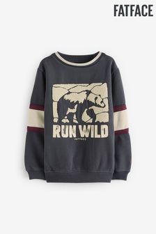 Charcoal Run Wild Crew Sweat Top (AM2667) | 125 zł