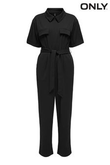 Only Short Sleeve Belted Jersey Jumpsuit (AM3755) | 305 zł