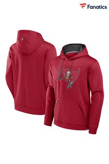 Fanatics Red NFL Tampa Bay Buccaneers Defender Dot Faded Primary Fleece Hoodie (AM4270) | $94