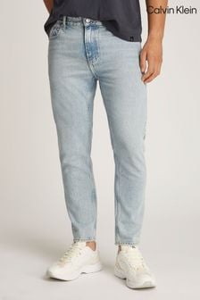 Calvin Klein Blue Dad 100% Cotton Jeans (AM5511) | $188