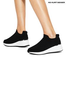 Women s Trainers KG Kurt Geiger Black Slip On Footwear Next Luxembourg