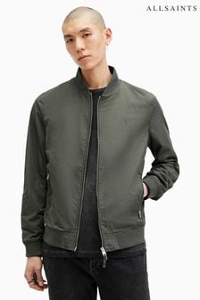 AllSaints Green Bassett Bomber Jacket (AM8937) | $255