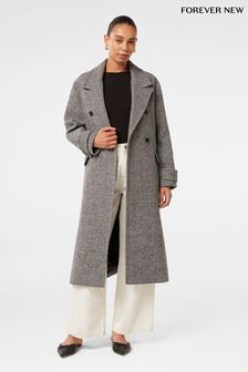 Forever New Grey Trench Long Coats Next Luxembourg