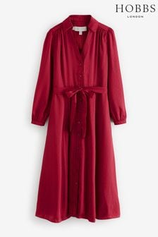 Hobbs Red Petite Yvonne Dress (AM9997) | €259