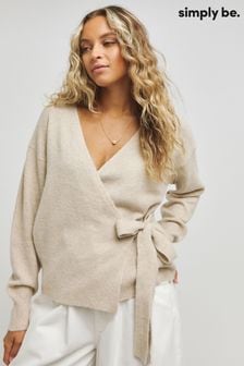 Simply Be Natural Simply Be Ballet Wrap Cardigan (AN2120) | $55