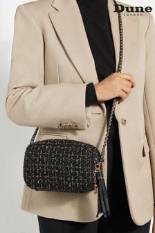 Dune London Black Chancery Cross-Body Bag (AN3190) | $188