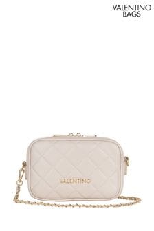 Valentino Bags Cream Ocarina Camera Bag (AN4841) | $221